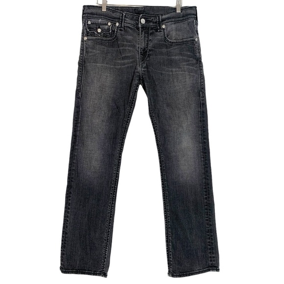 True Religion Straight Leg Mega T Jeans Size 36 - Picture 2 of 10